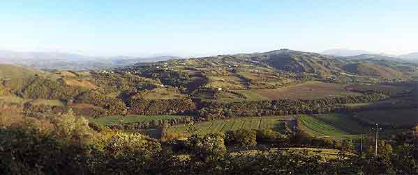 The view over Valdichiascio