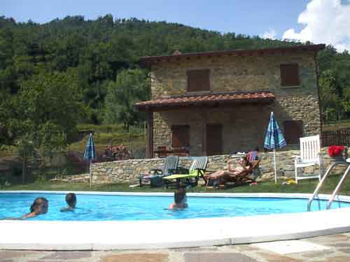 La Casetta, a villa in Lunigiana, Tuscany