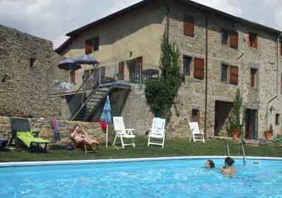 La Vista, a house to rent in Lunigiana, Tuscany